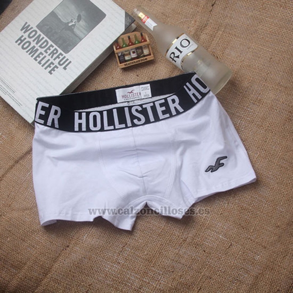 Boxer Hollister Hombre Blanco 